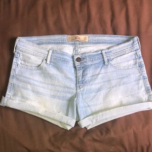 Hollister Lightwash Shorts